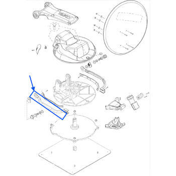 BRAS GAUCHE LNB FLAT SAT EASY