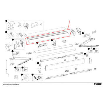 Logement arrière 6300 4,50M