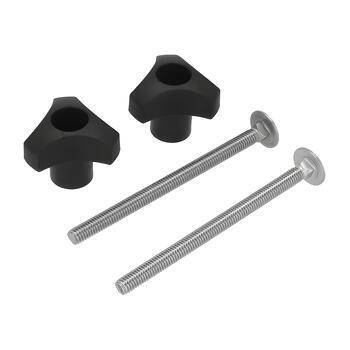 Vis 90 mm avec poignée tournante