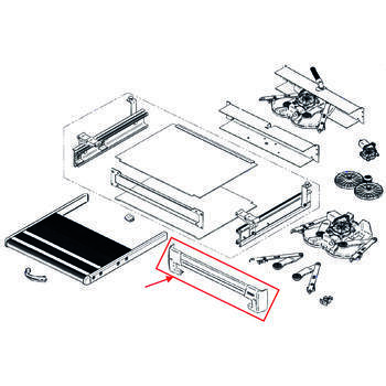 PROTECTION AVANT Slide Out Step G2 Ducato,Jumper, Boxer/CFT 550