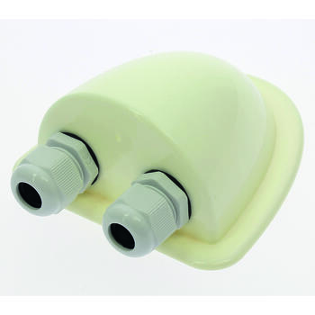 PASSE CABLE 2 TROUS PG 13,5