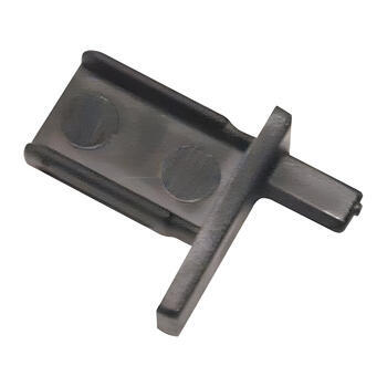 Embout avec axe (noir) gauche