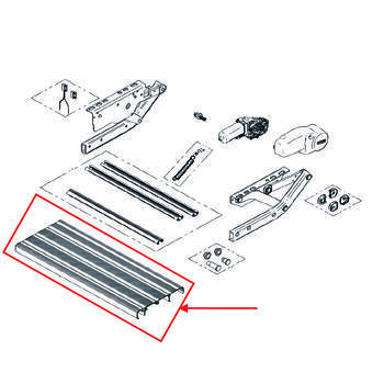 Marchepied simple 600 hymer