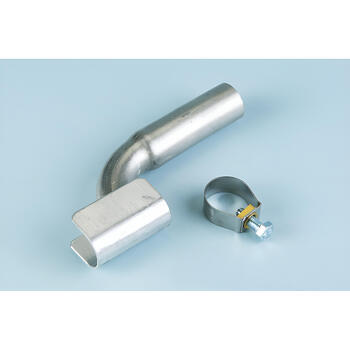 Tuyau d'évacuation des fumées-Court