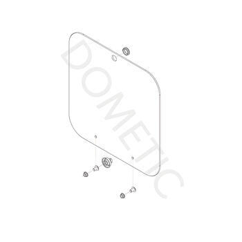 Couvercle en verre évier SMEV