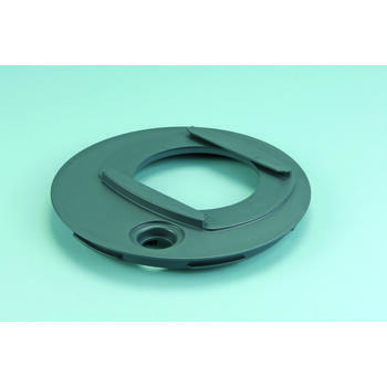 Plaque ronde à droite