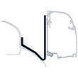 Adaptateur Omnistor 4200 : Swift Monza V710 pour UK Thule