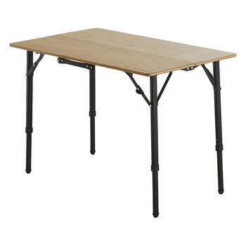Table pliante en bambou