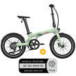Pack Vélo à assistance électrique pliant OG20 : Coloris vert sauje + Marquage Bicycode Uto