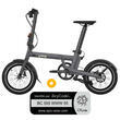 Pack Vélo à assistance électrique pliant PRO16 : Coloris bleu minéral satin + Marquage Bicycode Uto