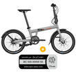 Pack Vélo musculaire PRO20 NE : Coloris gris satin + Marquage Bicycode Uto