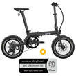 Pack Vélo à assistance électrique pliant OG16 : Coloris vert sauje + Marquage Bicycode Uto