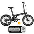 Pack Vélo à assistance électrique pliant OG20 : Coloris noir mat + Marquage Bicycode Uto