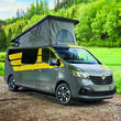 Toit relevable pour véhicule Renault Trafic 3 X82 : sca 189 de dimension L2 H1 avec ouverture Arrière SCA