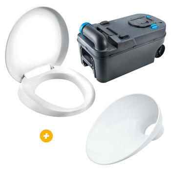 Kit Renov'Toilettes pour C220 + Insert de toilettes en porcelaine Twusch C-220