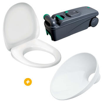 Kit Renov'Toilettes pour C2-C3-C4 version droite + Insert de toilettes en porcelaine Twusch C2/3/4