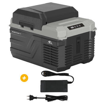 Glacière à compression Blizz-E One 11 litres +  Adaptateur 220V/12V - prise UE