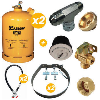 Pack GASLOW double 11kg Essentiel