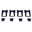 Kit adaptateur Activa+  pour barres de toit rails intégrés longitudinaux : Kit 02+ MontBlanc
