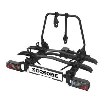 Porte-vélo sur attelage SD260 pour fourgon : Black édition