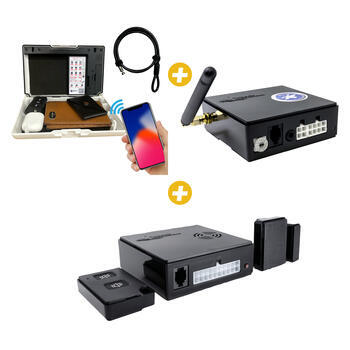Mini coffre-fort portable UpLock Evolution + Centrales d'alarmes WiPro III + Traceur