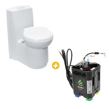 Toilettes à séparation série S S260-CS + Boitier de traitement