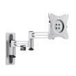Support TV VESA 75/100 avec passe-câbles intégré : 2 articulations EquinOxe