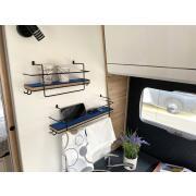 Nappe antidérapante pour camping-car : bleu