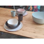 Lot de 4 assiettes creuses