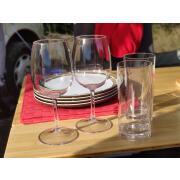Lot de 6 verres à vin dégustation