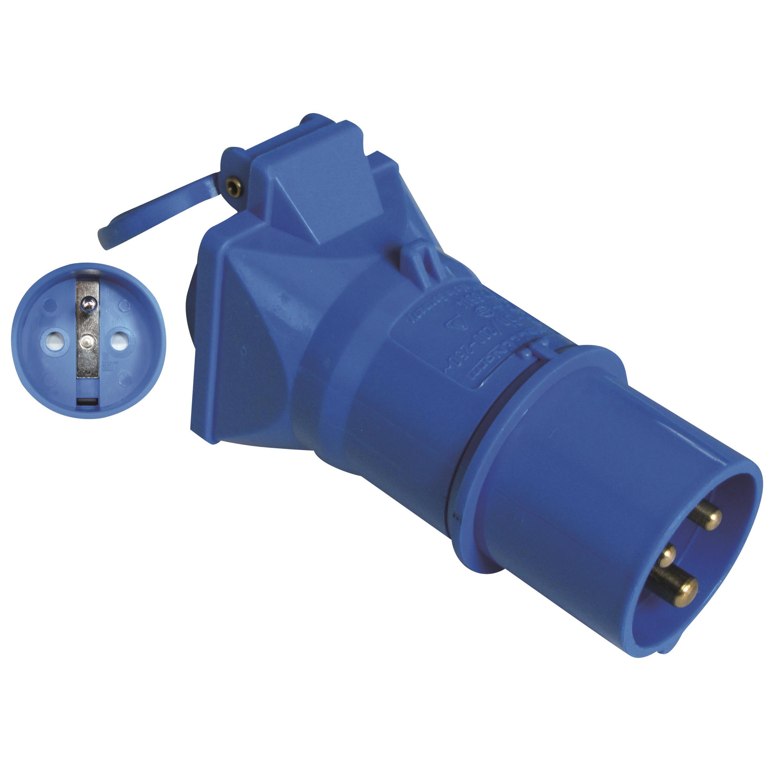 Adaptateur mâle CEE 17 - femelle type E