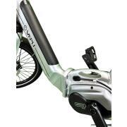 Vélo à assistance électrique pliant Muzy 20 pouces : Gris 11Ah