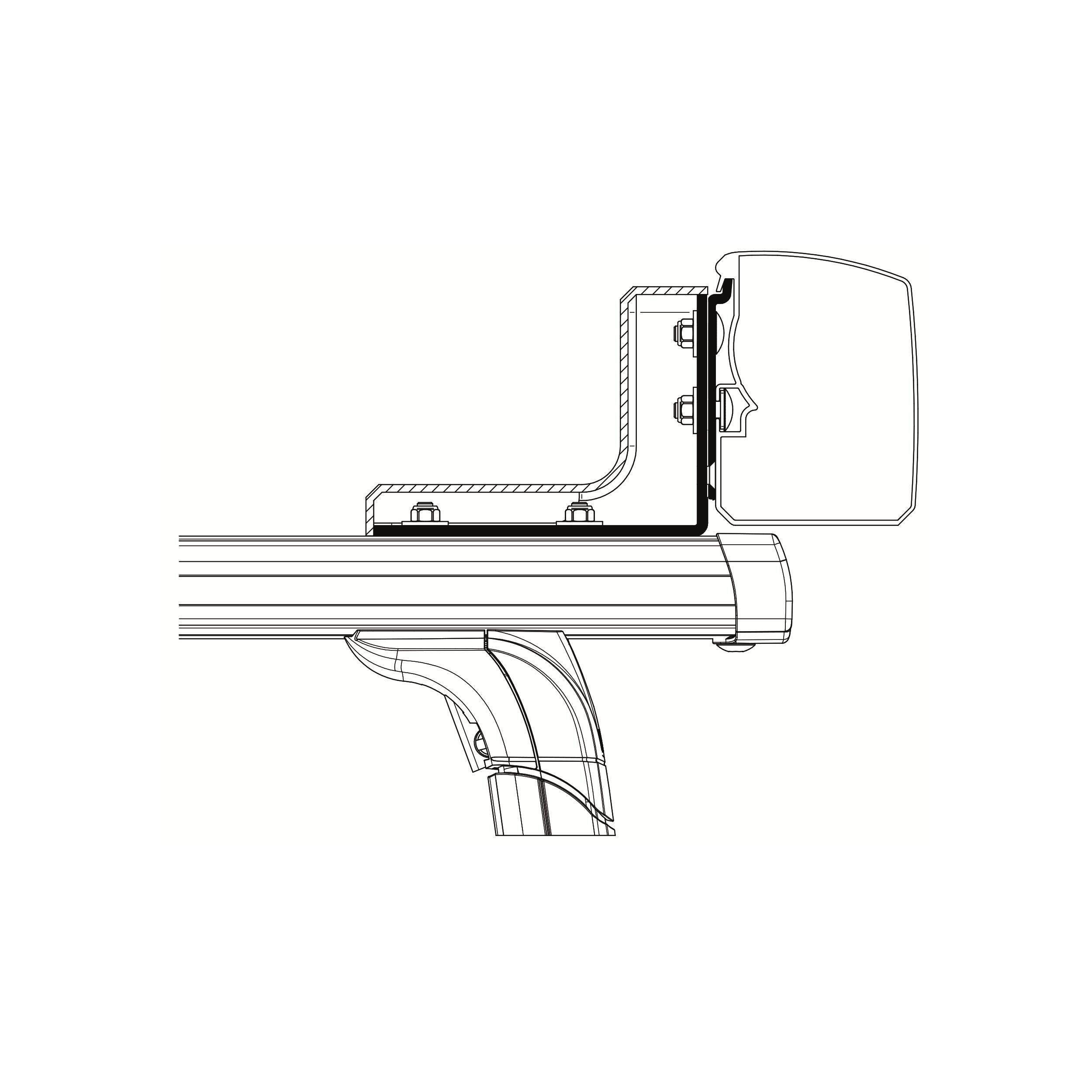 Adaptateur Omnistor 3200 : Galerie de toit