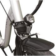 Vélo à assistance électrique pliant Folky : Gris 16Ah