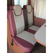 Housses sur-mesure camping-car : Mixte avant 2 places + 2  banquettes