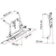 Porte-vélos Carry Bike pour mini-van : Mercedes Viano