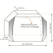 Housse pour porte-vélos Zwoo : pour 2 Vélos à assistance électriques - VAE