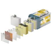 Batterie auxiliaire professionnel AGM 12V pour camping-car