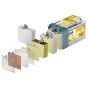 Batterie auxiliaire professionnel AGM 12V pour camping-car