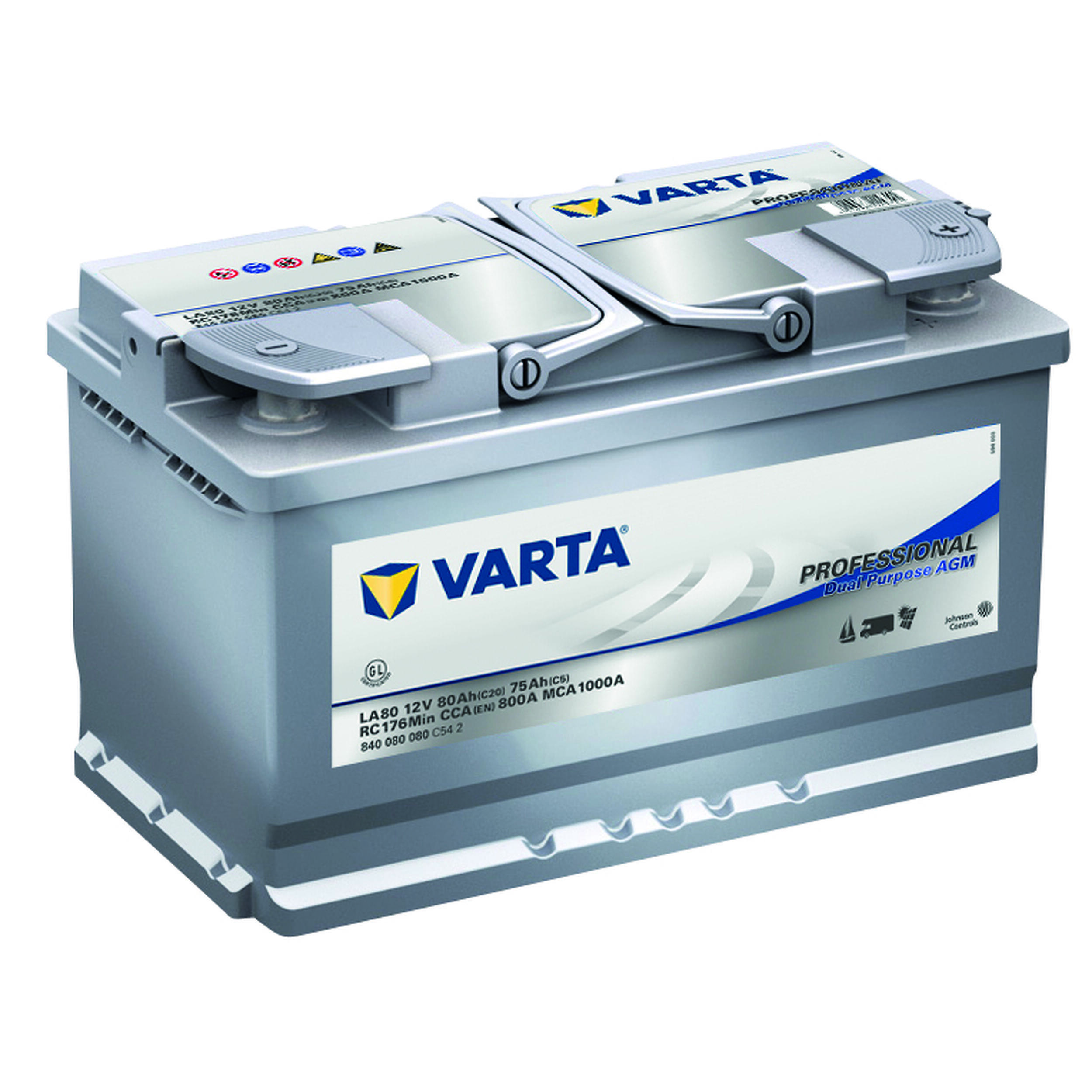 Batterie auxiliaire professionnel AGM 12V pour camping-car
