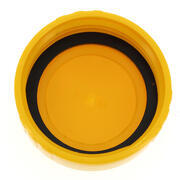 Bouchon à visser, joint inclus couleur jaune