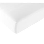 Drap housse en Lyocell : Blanc 140 x 190 cm