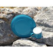 Pack 2 mugs en acier émaillé