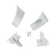 Embouts barre de charge droit et gauche pour stores 5003 : Embout barre de charge Alu G+D