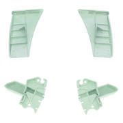 Embouts barre de charge droit et gauche pour stores 5003 : Embout barre de charge Alu G+D