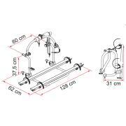 Porte-vélos Carry Bike pour camping-car : Trigano/CI/Roller Team