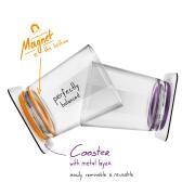 Lot de 6 verres à eau aimantés