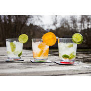 Lot de 6 verres à eau aimantés