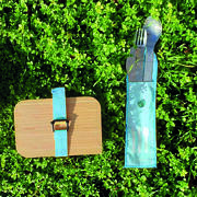 Couverts nomades en inox : Pochette bleue