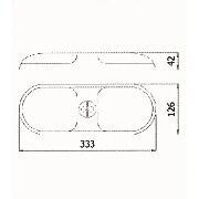 Plafonnier à Leds double